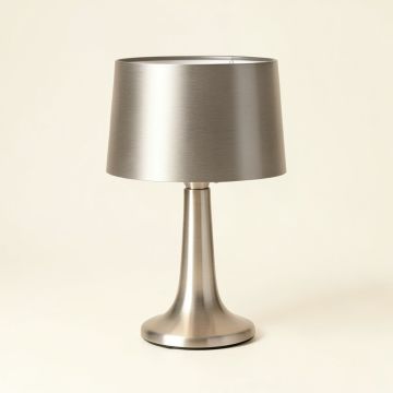 Chesterfield Brushed Nickel Table Lamp Set (synthetic illustration; no displayed measurements)