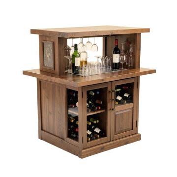 Sandpoint Bar With Wine Storage
