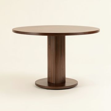 Posen Pedestal Dining Table (synthetic illustration; no displayed measurements)