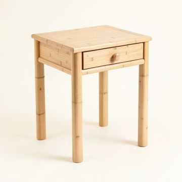 Juniper Branch Side Table - Beige (synthetic illustration; no displayed measurements)