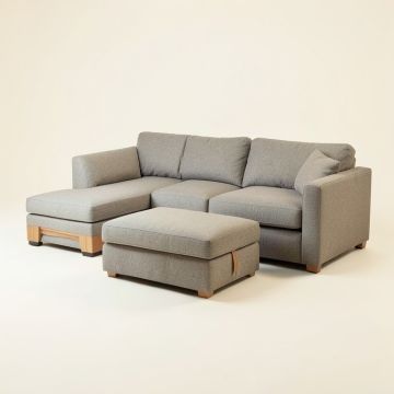 Aelber 170 '' Wide Reversible Modular Sofa & Chaise With Ottoman (synthetic illustration; no displayed measurements)