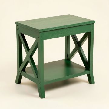 Hill Crest Side Table - Green (synthetic illustration; no displayed measurements)