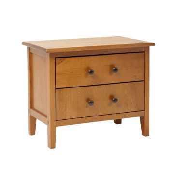 Curtis 2 Drawer End Table