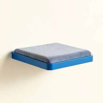 Moss Branch Wall-Mounted Cat Perch - Blue (synthetic illustration; no displayed measurements)