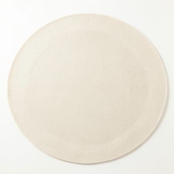 Shore Branch Round Area Rug - Ivory (synthetic illustration; no displayed measurements)