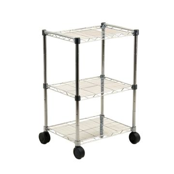 Wayfair Basics® 3 Shelf Laundry Cart