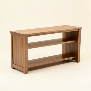 Meza 39.5 '' Solid Wood Console Table (synthetic illustration; no displayed measurements)