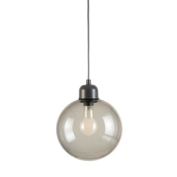 Laurel Dale Pendant Light Suspended From One Plain Cable - Gray
