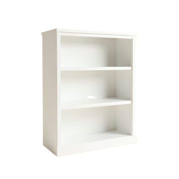 Linden Edge Freestanding Bookcase - White