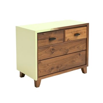 Clarksville 46 '' Wide 4 Drawer Acacia Wood Server