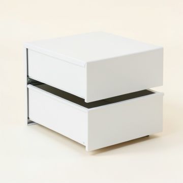 Slate Falls Under-Desk Drawer Unit - White (synthetic illustration; no displayed measurements)