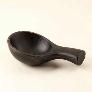 Cliff Bend Cooking Spoon - Black (synthetic illustration; no displayed measurements)