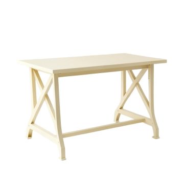 Ridge Crossing Empty Workshop Workbench - Cream