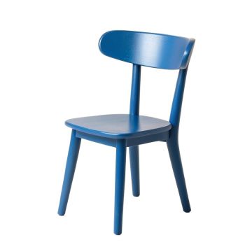 Slate Arc Dining Chair - Blue