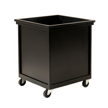 Fern Crossing Empty Rolling Workshop Cart - Black
