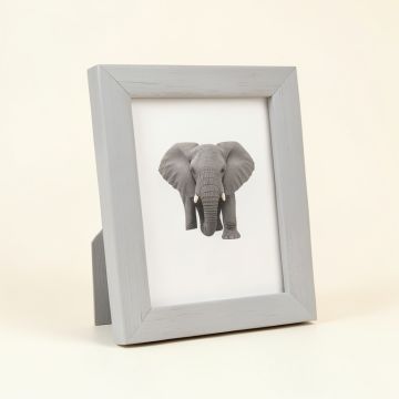 Elephant Love At First Sight Ultrasound Picture Frame (synthetic illustration; no displayed measurements)