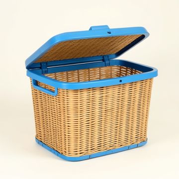 Maple Canyon Laundry Hamper - Blue (synthetic illustration; no displayed measurements)