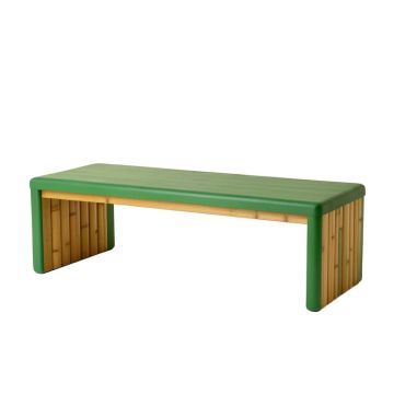 River Arc Indoor Bench - Green