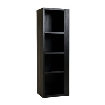 Bay Brook Narrow Cubby Tower - Black
