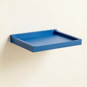 Birch Crossing Wall-Mounted Cat Perch - Blue (synthetic illustration; no displayed measurements)