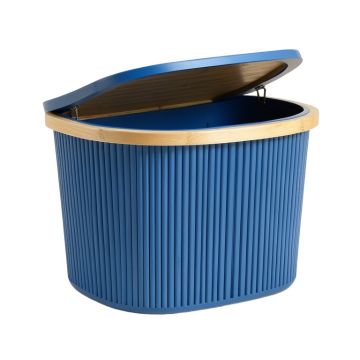 Aspen Bridge Laundry Hamper - Blue