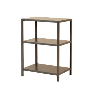 Westfir Metal Clipped Etagere Bookcase
