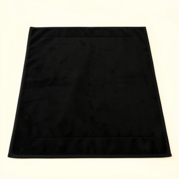 Ash Crossing Bath Mat - Black (synthetic illustration; no displayed measurements)