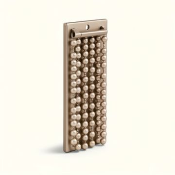 Compatible Drapery Beaded Curtain Bracket (synthetic illustration; no displayed measurements)