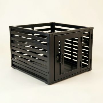 Briar Arc Empty Furniture-Style Pet Crate (synthetic illustration; no displayed measurements)