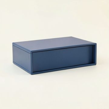 Vale Bend Desktop Monitor Riser - Blue (synthetic illustration; no displayed measurements)