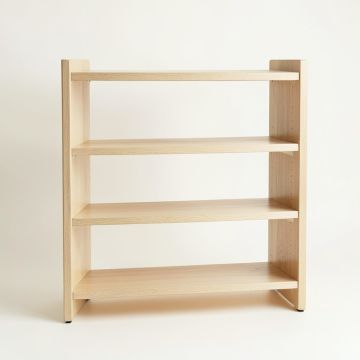 Field Brook Empty Seed-Starting Shelving Unit Without Lights - Beige (synthetic illustration; no displayed measurements)