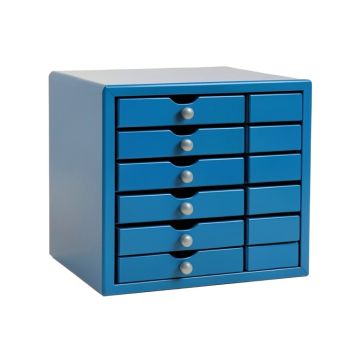 Meadow Crossing Small-Parts Storage Drawer Cabinet - Blue