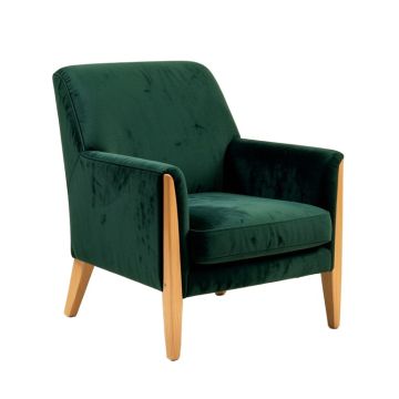 Charlie 30.7 '' Wide Velvet Armchair