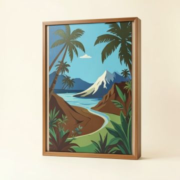 Hawaii Graphic Art (synthetic illustration; no displayed measurements)