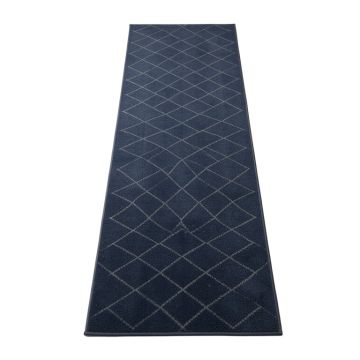 Meadow Bend Narrow Runner Rug - Navy