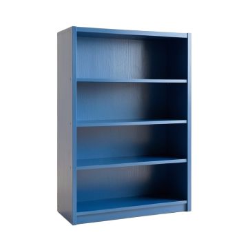 Field Crest Freestanding Bookcase - Blue (synthetic illustration; no displayed measurements)