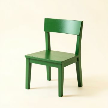 Wren Arc Small Chair - Green (synthetic illustration; no displayed measurements)
