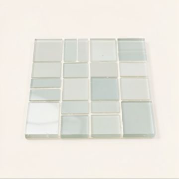 Premium 2 '' X 6 '' Glass Mosaic Subway Tile (synthetic illustration; no displayed measurements)