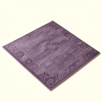 Oloughlin Geometric Purple Area Rug (synthetic illustration; no displayed measurements)