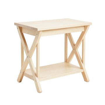 Maple Dell Side Table - Ivory