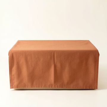Birch Canyon Flat Bed Sheet - Terracotta (synthetic illustration; no displayed measurements)