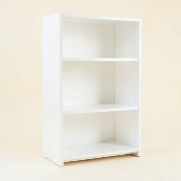 Sage Dell Freestanding Bookcase - White (synthetic illustration; no displayed measurements)