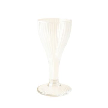 River Brook Empty Candle Holder - White