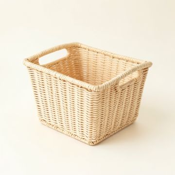 Bay Crest Empty Storage Basket - Cream (synthetic illustration; no displayed measurements)