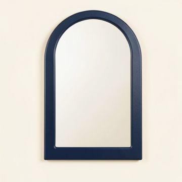 River Bluff Framed Wall Mirror - Navy (synthetic illustration; no displayed measurements)