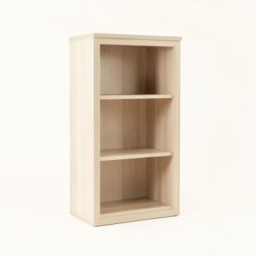 Flint Falls Freestanding Bookcase - Beige (synthetic illustration; no displayed measurements)