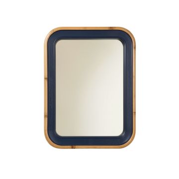 Summit Bluff Framed Wall Mirror - Navy