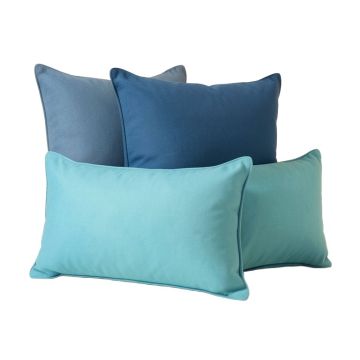 South Pacific Indoor/Outdoor , Removable Cover Pillow , Large & 1 Lumbar Pillow