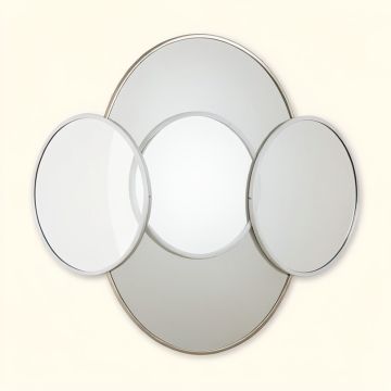 5 Piece Akiana Round Modern & Contemporary Accent Mirror Set (synthetic illustration; no displayed measurements)