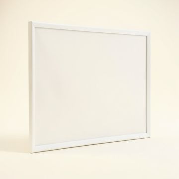 White Fixed Frame Projection Screen (synthetic illustration; no displayed measurements)